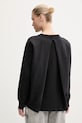 Ruházat MM6 Maison Margiela pamut melegítőfelső S52GU0240.M25012 fekete