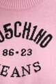Moschino Jeans pulover de bumbac 0907.3201 roz