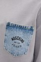 Moschino Jeans felpa in cotone 1709.3228 grigio