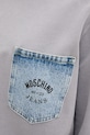 Памучен суичър Moschino Jeans 1709.3228 сив