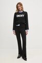 Πουλόβερ Dkny DJ4R0504 μαύρο SS25