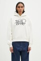 Carhartt WIP felpa Hooded Harttbreaker Sweat sovrastampa beige I034418.D6XX