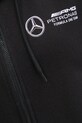 Βαμβακερή μπλούζα adidas x Mercedes JV5436 μαύρο