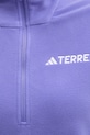 Sportovní mikina adidas TERREX Essentials JP0792 fialová