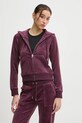 Juicy Couture bluza bordowy JCAP176EU