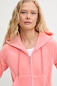 Mikina Juicy Couture růžová JCWA122001