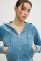 Μπλούζα Juicy Couture τιρκουάζ JCWA122001