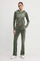 Μπλούζα Juicy Couture JCWA122001 πράσινο SS25