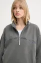 Sunnei bluza bawełniana szary RTWXJER030
