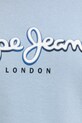 Pepe Jeans pamut melegítőfelső MADDY PL581484 kék