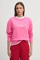 Βαμβακερή μπλούζα Pepe Jeans MADDY ροζ PL581484