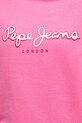Βαμβακερή μπλούζα Pepe Jeans MADDY PL581484 ροζ