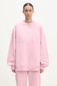 Rotate cotton sweatshirt Planet friendly pink 1134311986