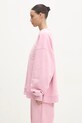Rotate cotton sweatshirt 1134311986 pink SS25