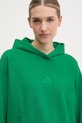 adidas bluza bawełniana ALL SZN zielony JD4719