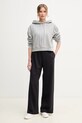 Weekend Max Mara bluza bawełniana 2515921011600 szary SS25