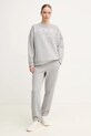 Weekend Max Mara bluza bawełniana 2515921021600 szary SS25