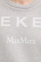 Weekend Max Mara bluza bawełniana 2515921021600 szary