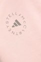 adidas by Stella McCartney bluza bawełniana JJ4161 pomarańczowy
