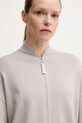 Max Mara Leisure kardigán szürke 2516311017600