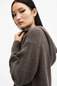 Шерстяна кофта AllSaints INES W074KB коричневий SS25
