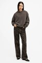 Шерстяна кофта AllSaints INES W074KB коричневий