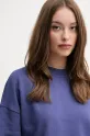 United Colors of Benetton bluza bawełniana granatowy 3UNID109A