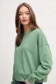United Colors of Benetton bluza bawełniana zielony 3UNID109A