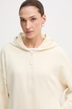 United Colors of Benetton bluza bawełniana beżowy 3UNID500R
