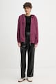 United Colors of Benetton bluza bawełniana 3UNID500R fioletowy AW25