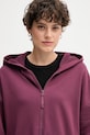 United Colors of Benetton bluza bawełniana fioletowy 3UNID500R