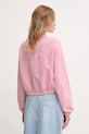 Oblečení Bavlněná mikina United Colors of Benetton 39BLD109O růžová