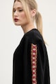 Desigual bluza bawełniana AYANA czarny 25SWSK43