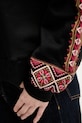 Desigual bluza bawełniana AYANA 25SWSK43 czarny