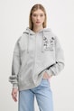 Odzież Desigual bluza BETTER 25SWSK28 szary