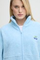 American Vintage bluza polarowa niebieski HOK16CE25