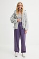 Кофта American Vintage HOK16EE25 серый SS25