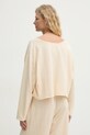 Odzież American Vintage bluza OFY03AE25 beżowy