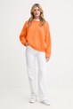 American Vintage maglione in lana VITO18EE25 arancione SS25