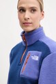 The North Face felpa in pile Yumiori blu navy NF0A8843BU41