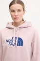 The North Face bluză Drew Peak roz NF0A89EHB4Q1