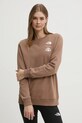Îmbrăcăminte The North Face hanorac de bumbac Outdoor Graphic NF0A8C246IH1 maro