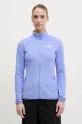 The North Face bluza sportowa 100 Glacier bez kaptura niebieski NF0A855O0YI1