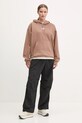 The North Face felső Essential NF0A89EN6IH1 barna SS25