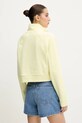 Odzież Hugo Blue bluza bawełniana 50537102 żółty