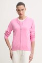 Liu Jo cardigan con aggiunta di lana rosa TA5026.MS025