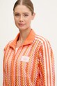adidas Originals felső Firebird narancssárga KC0748