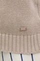 Napapijri sweter bawełniany D-Sambre NP0A4IFKN901 beżowy