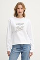 Guess bluza LOVE pozostałe biały W5GQ05.KB683