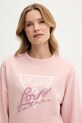 Odzież Guess bluza LOVE W5GQ05.KB683 różowy